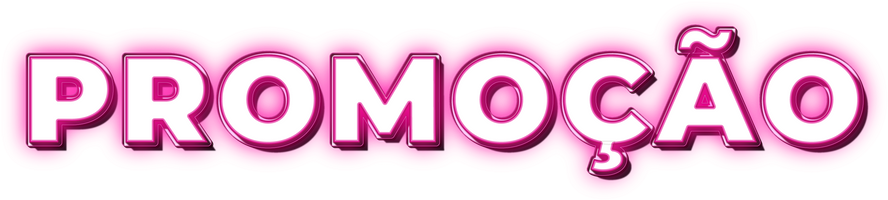 Promoção Promotion in Pink Neon